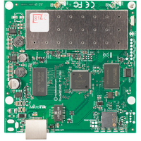 Mikrotik RB711-5Hn Routerboard, 1×LAN, wifi karta 802.11a/n MMCX, 32MB RAM, 400 MHz CPU, L3 (BAZAR)