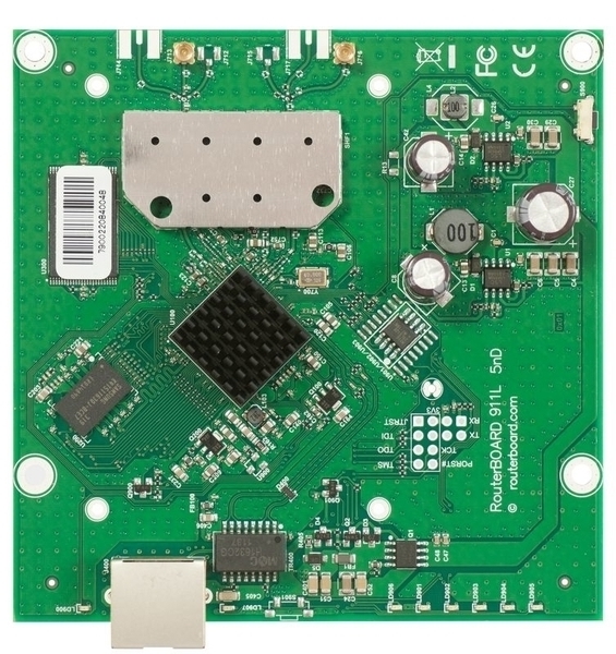 Mikrotik RB911-5HnD Routerboard, 1×LAN, 802.11n 300Mbit, 64MB RAM, 600 MHz CPU, sériový port, L3 (BAZAR)